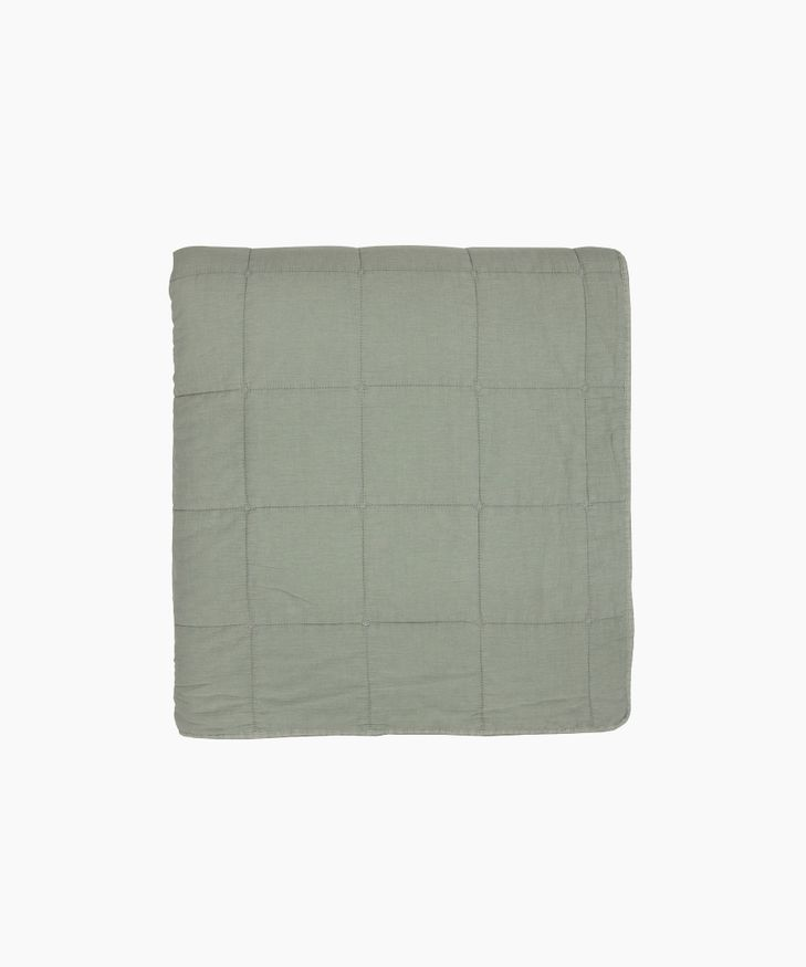 French Country Freya Quilt Sage - Small