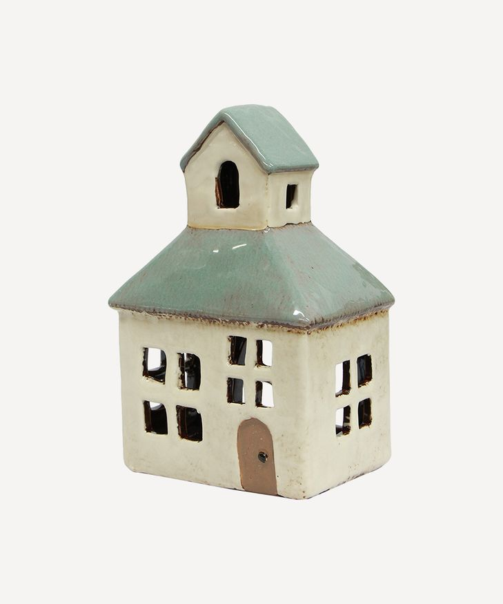 French Country Alsace Tea Light Mini Church