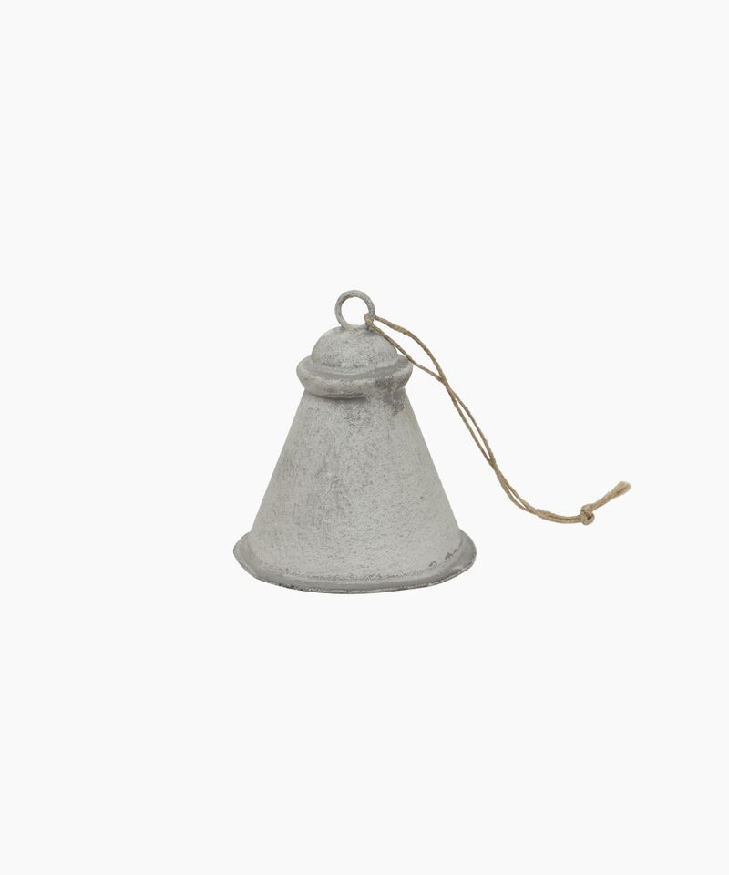 French Country Hanging Bell Short Ash Grey