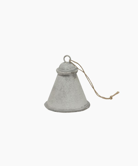 French Country Hanging Bell Short Ash Grey