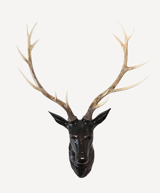 French Country Large Wall Stag Head