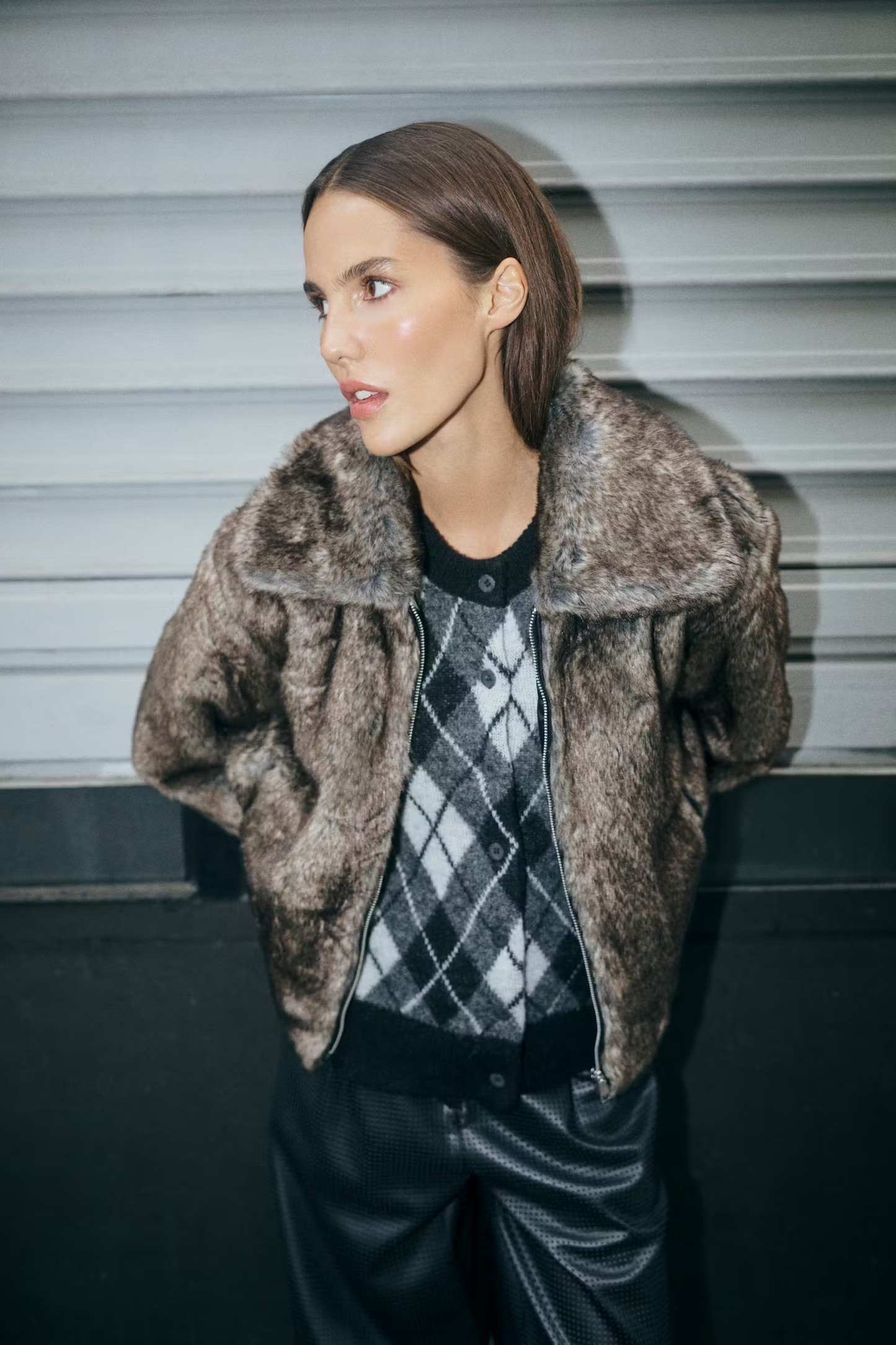 Karen By Simonsen Carol Fur Jacket - Falcon