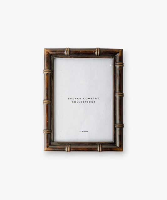 French Country Bamboo Photo Frame 5x7