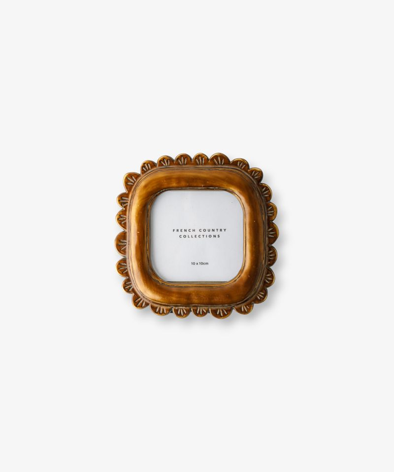 French Country Petal Burnished Frame 4x4
