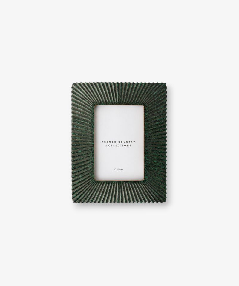 French Country Jade Fan Photo Frame 4x6
