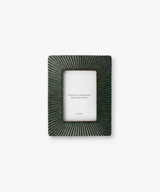 French Country Jade Fan Photo Frame 4x6