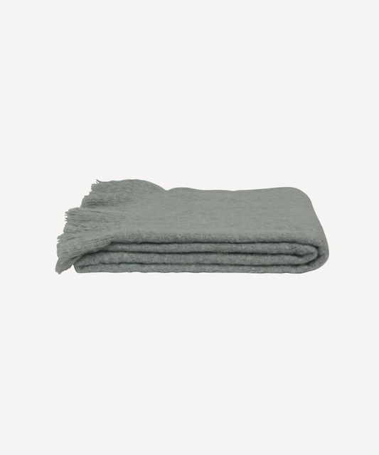 French Country Throw Tassel - Seafoam