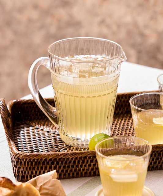 French Country Glow Pitcher - Clear
