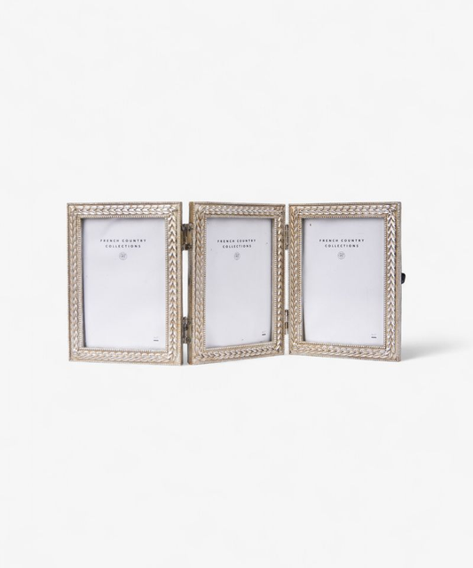 French Country Eleanor Triple Photo Frame 3.5x5