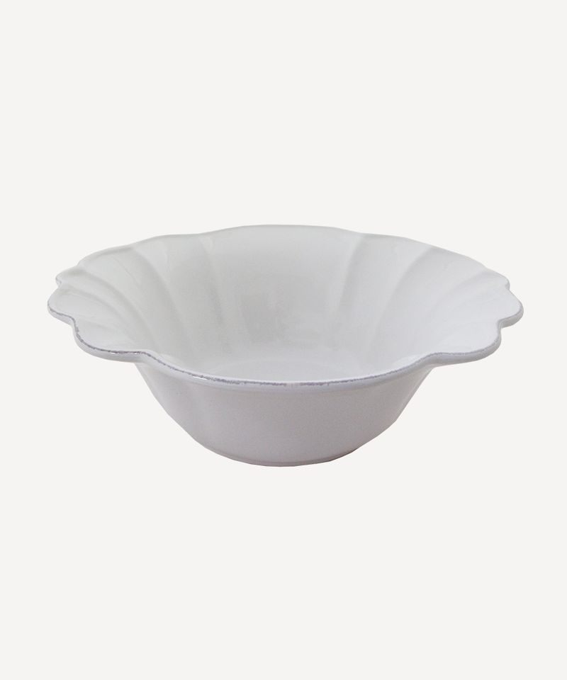 French Country Vienna Stoneware Round Salad Bowl - Small