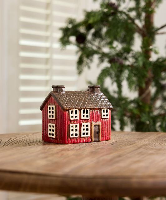 French Country Nordgard Torp Red Cottage