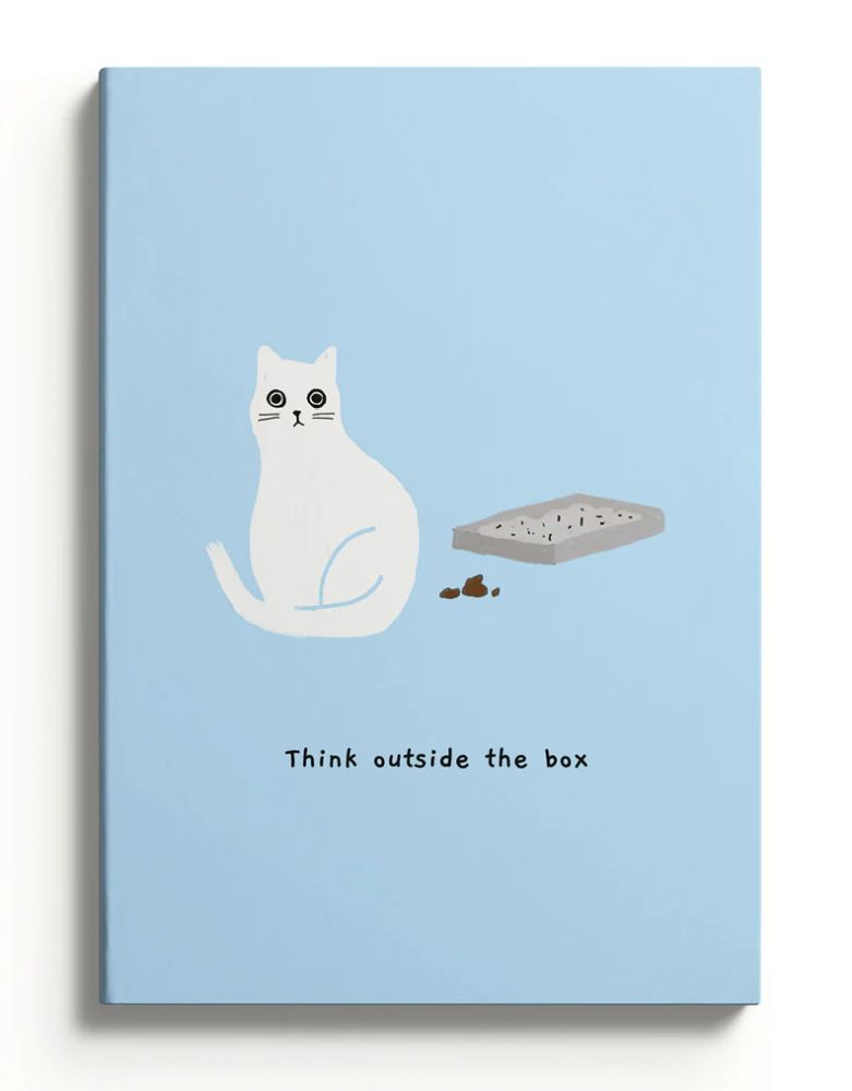 Vevoke A5 Smooth Soft Cover Notebook - Outside The Box