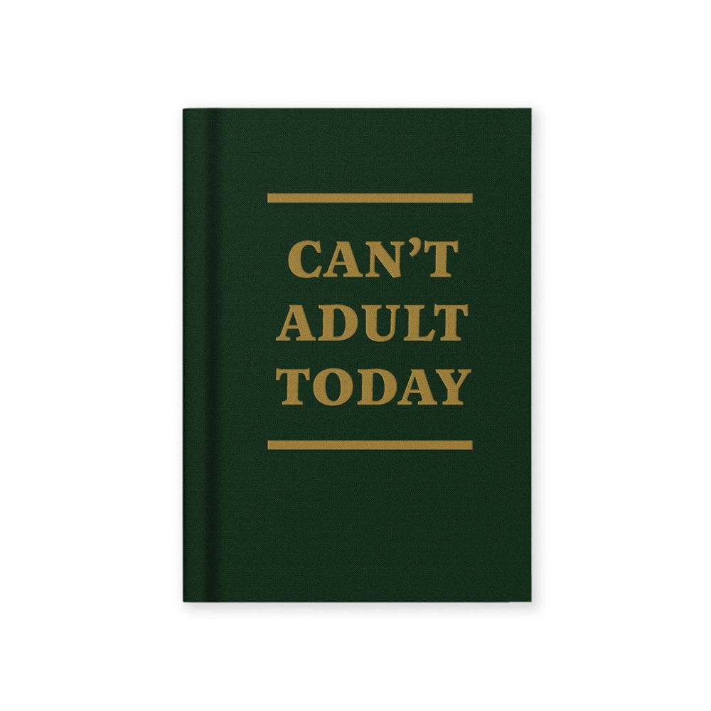 Vevoke Hard Cover Tiny Notebook - Can't Adult Today