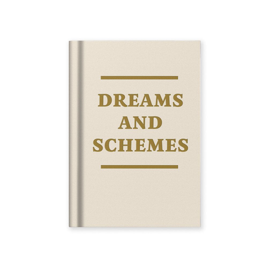 Vevoke Hard Cover Tiny Notebook - Dreams And Schemes
