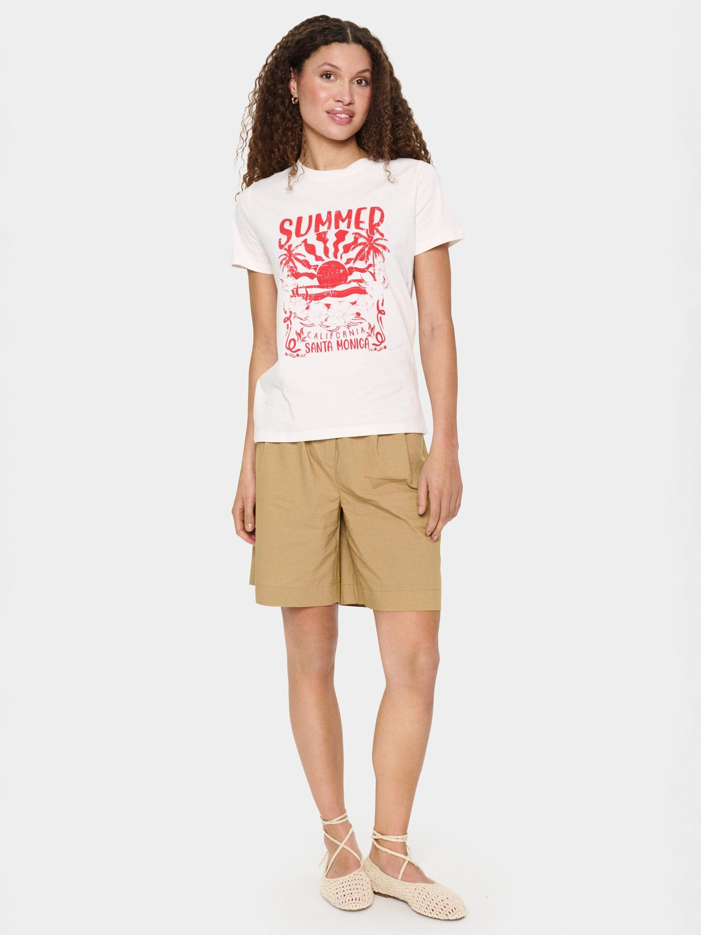 Saint Tropez Kuvi T-Shirt - Ice