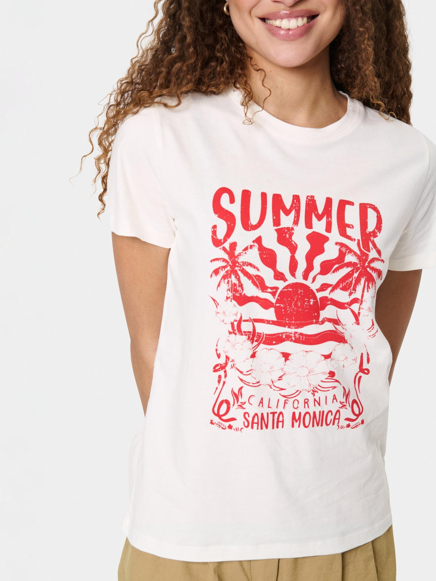 Saint Tropez Kuvi T-Shirt - Ice