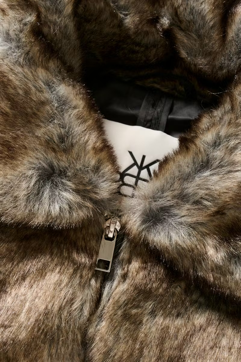 Karen By Simonsen Carol Fur Jacket - Falcon
