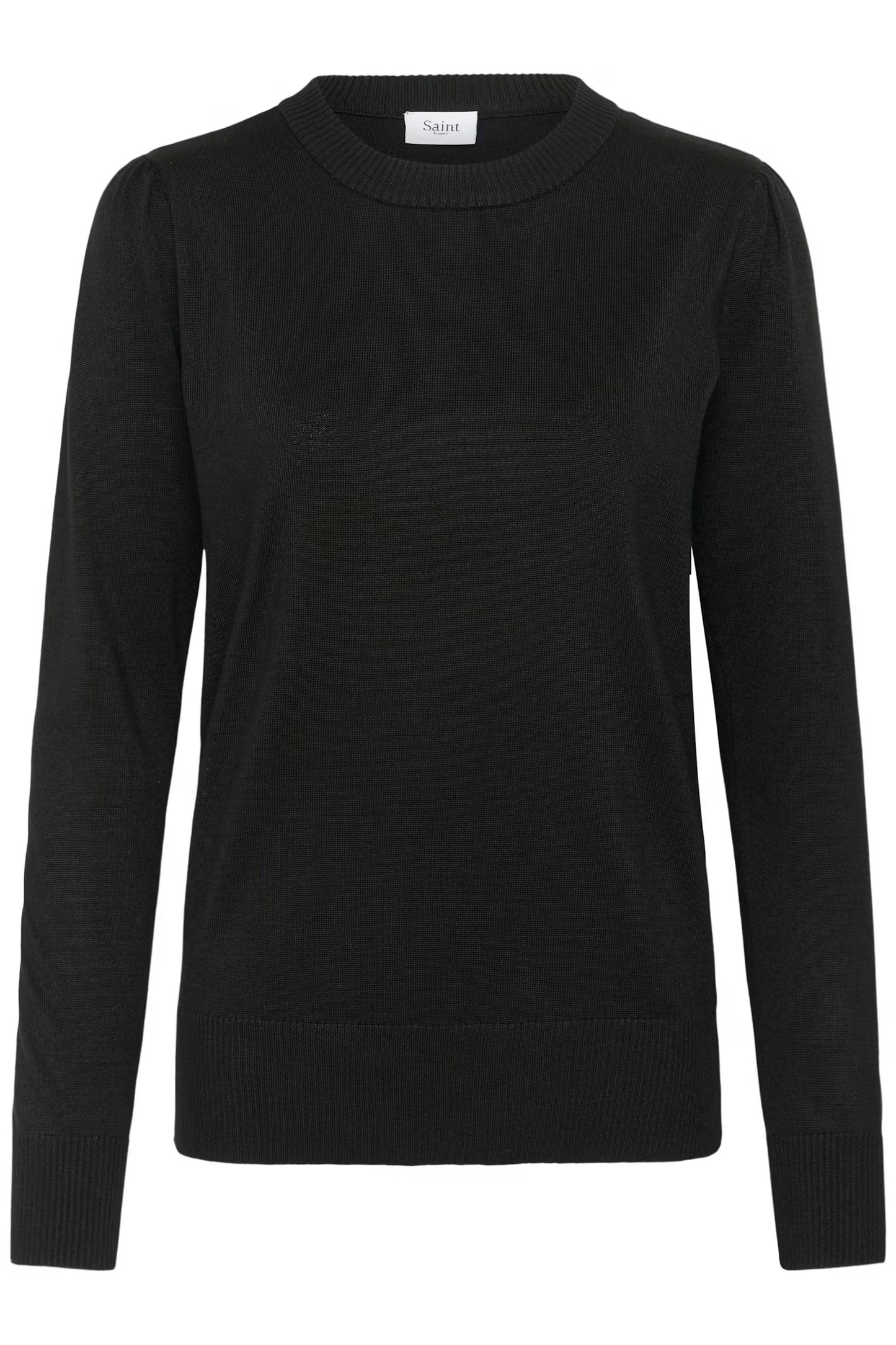 Saint Tropez Mila LS Pullover - Black