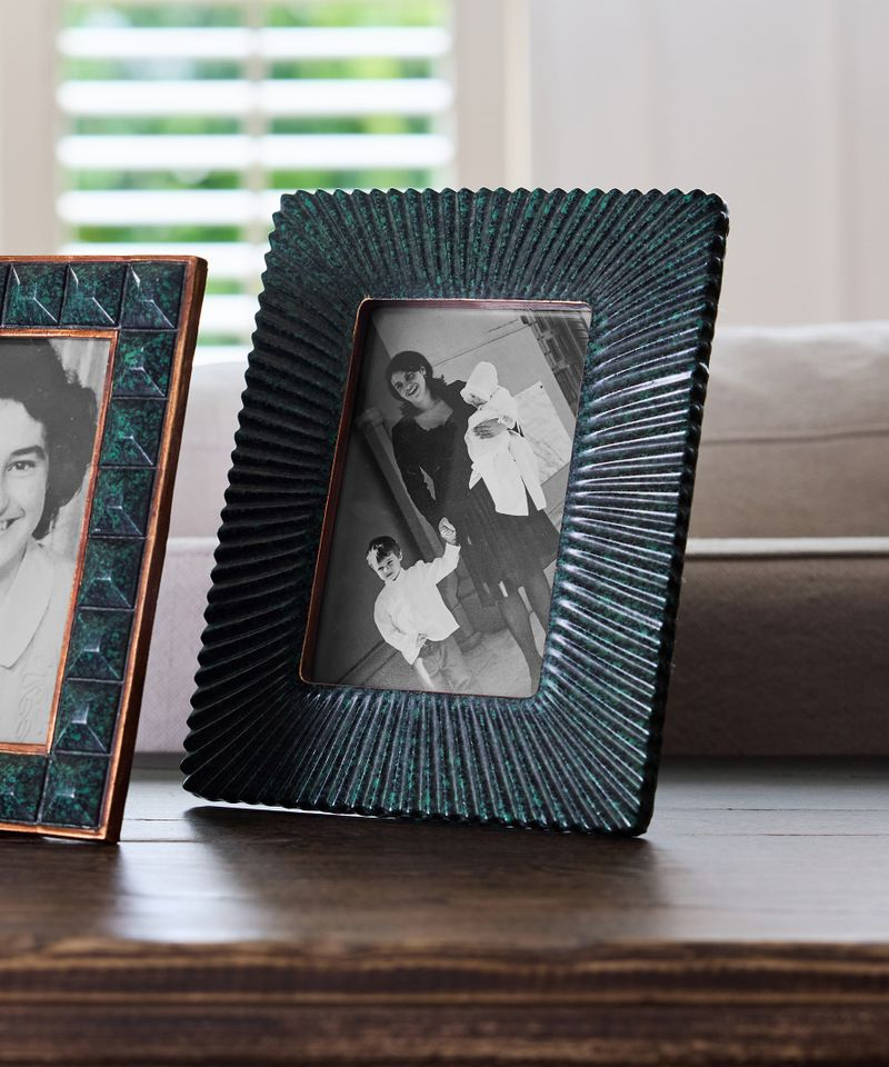 French Country Jade Fan Photo Frame 4x6