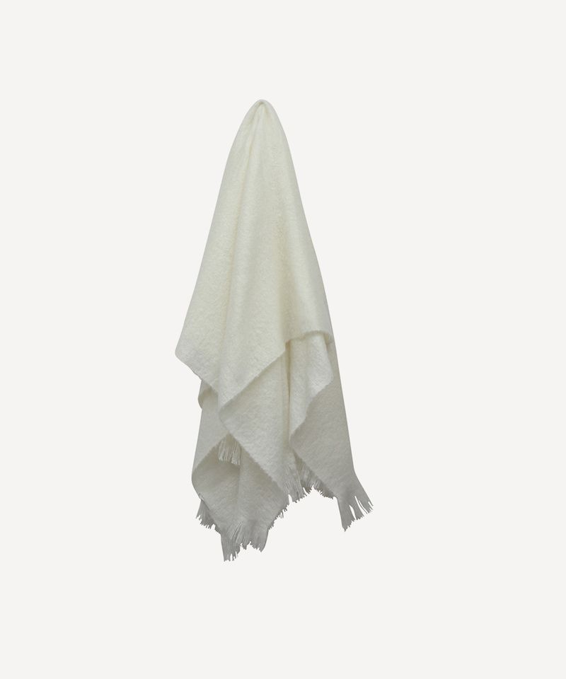 French Country Throw Tassel - Off White