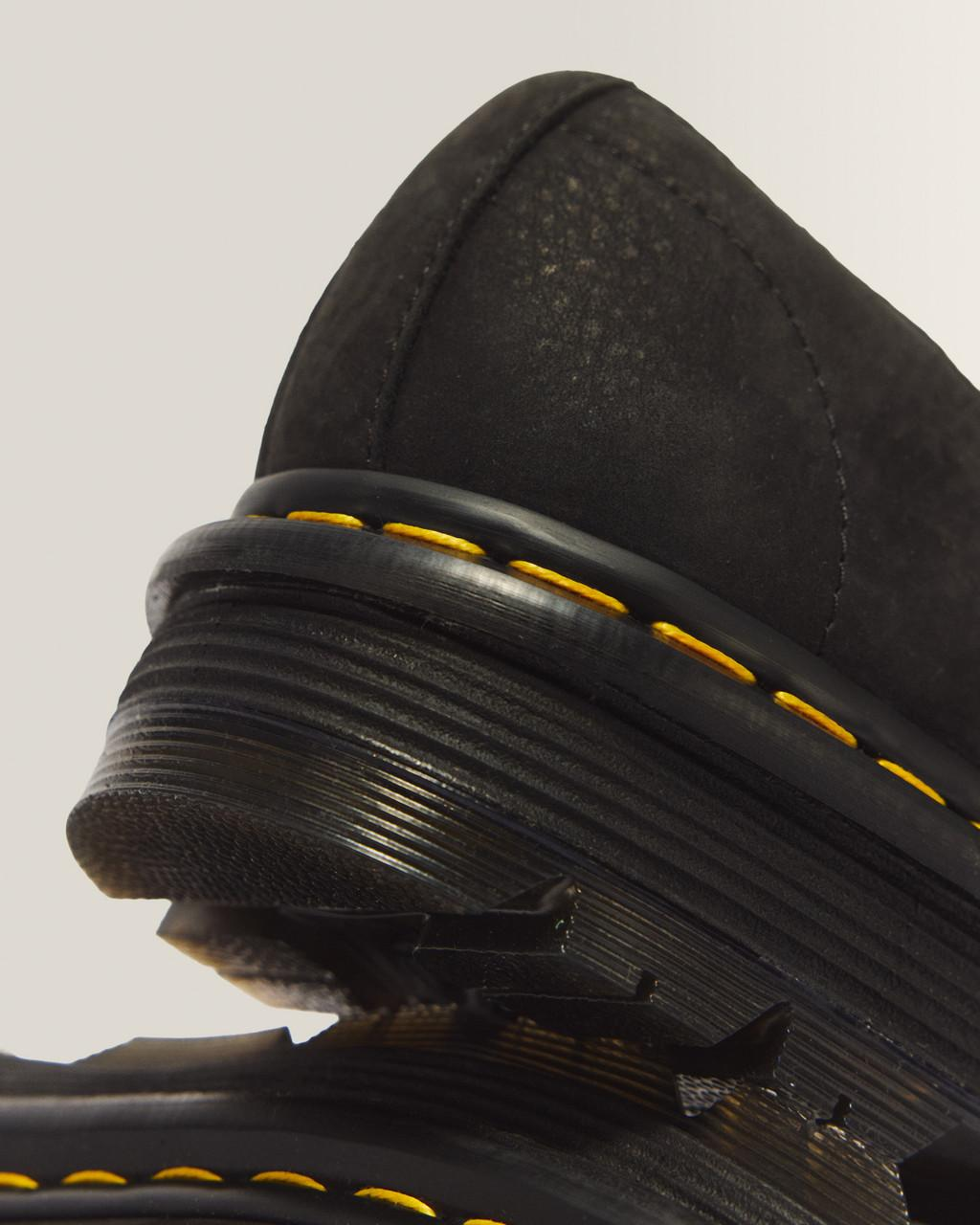 Dr Marten's Zebzag Mary Jane - Black Milled Nubuck