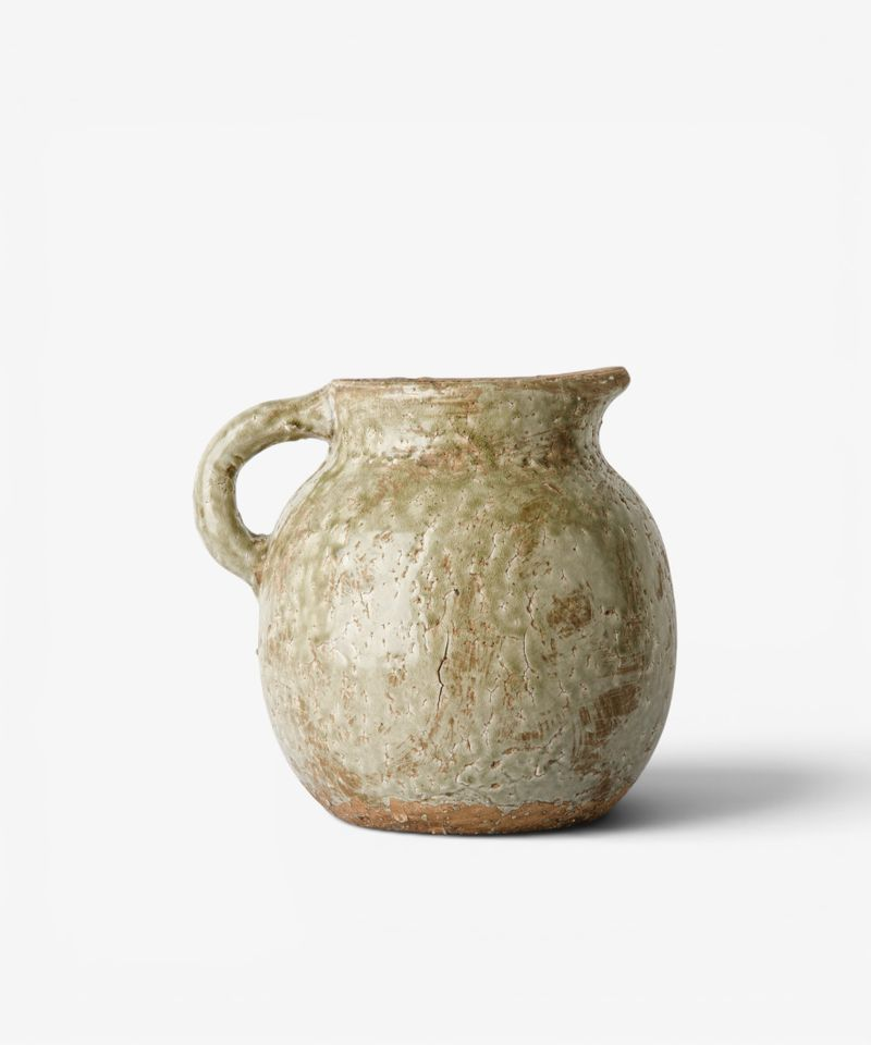 French Country Celadon Garden Jug