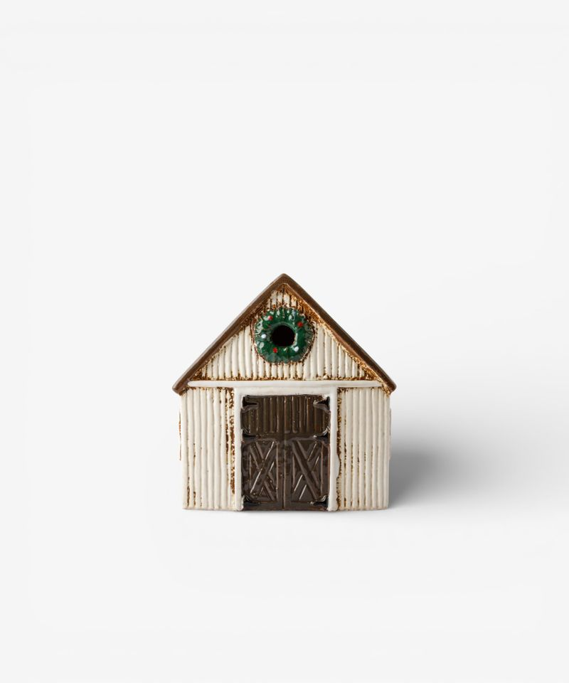 French Country Nordgard Stable With Wreath