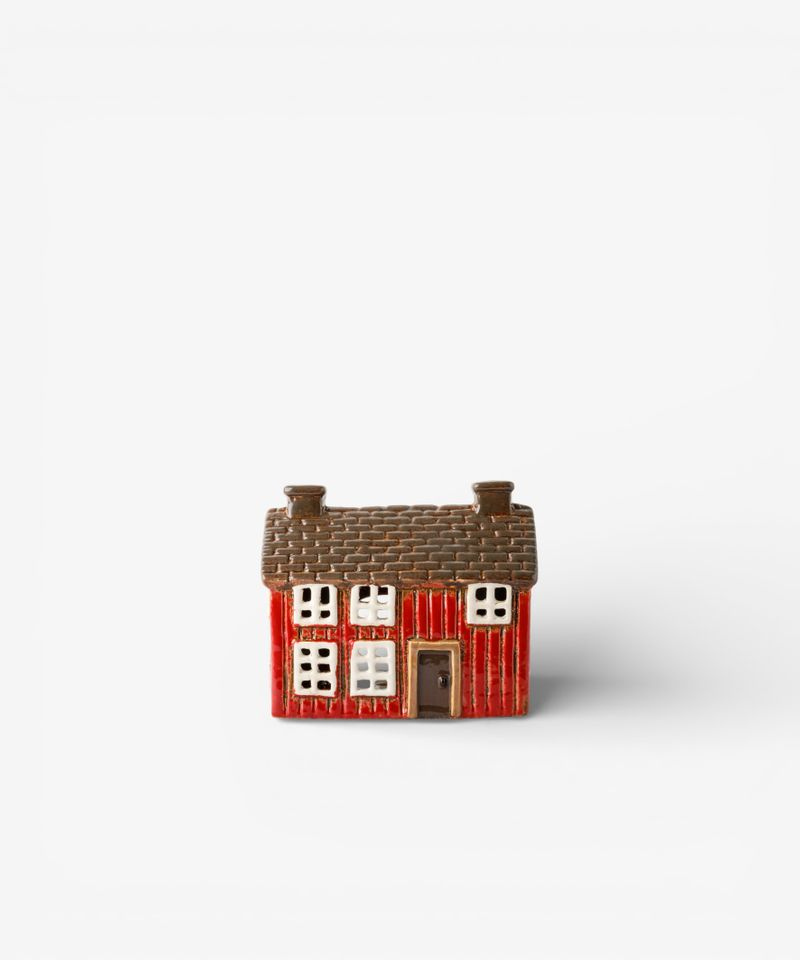French Country Nordgard Torp Red Cottage