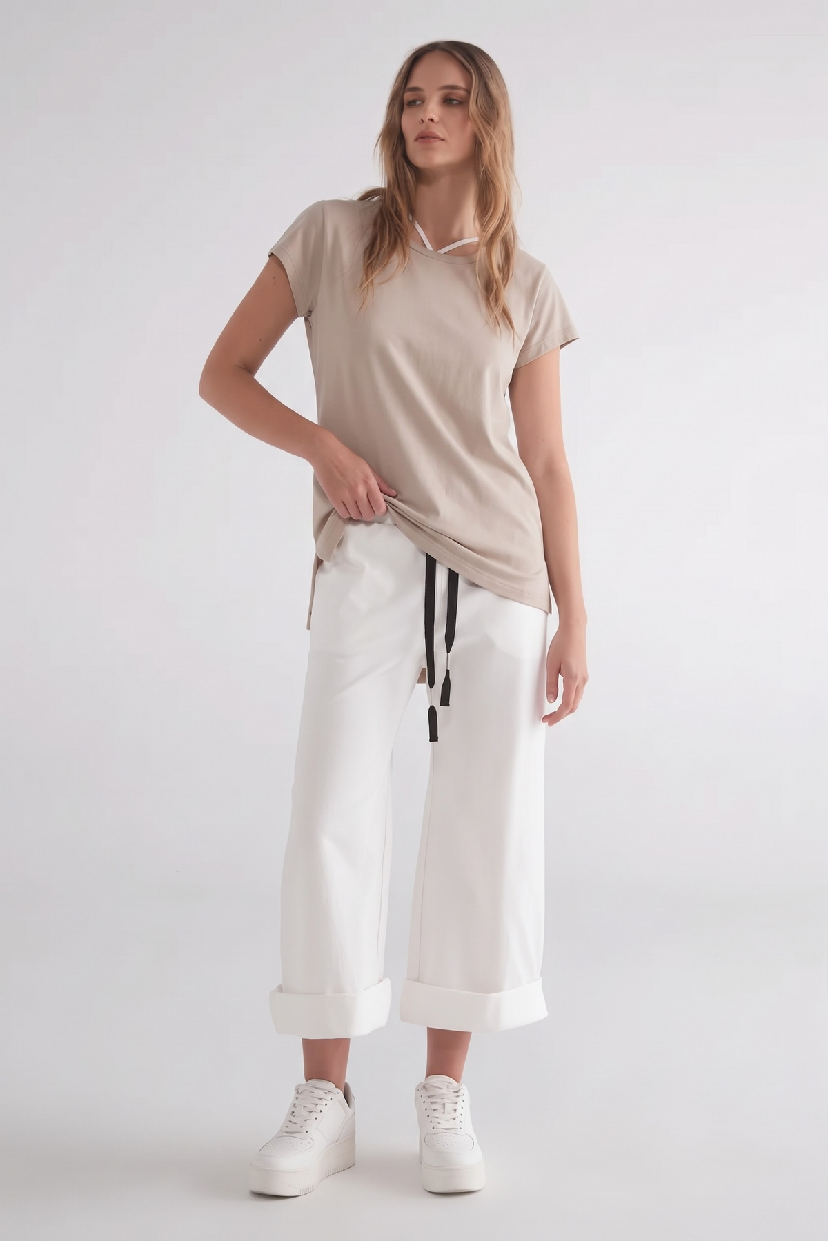 Taylor Groundwork Tee - Sand