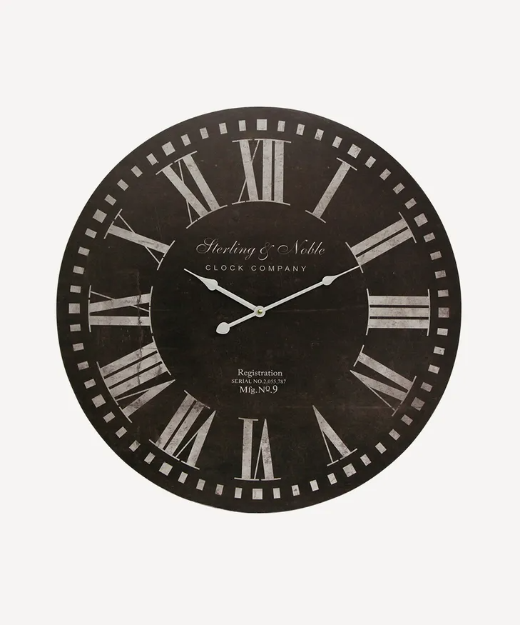 French Country Clock Makers Wall Clock