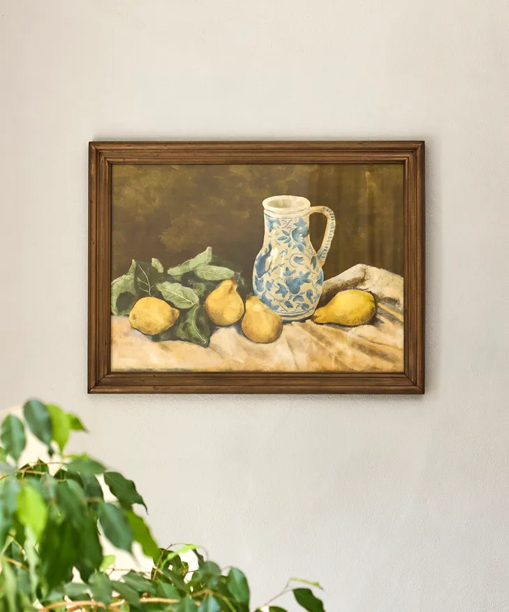 French Country Lemon & Jug Still Life A