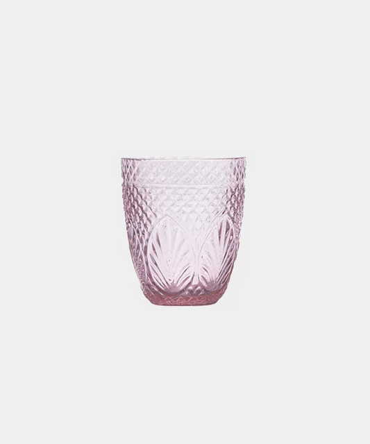 French Country Vintage Pink Tumbler Set of 4