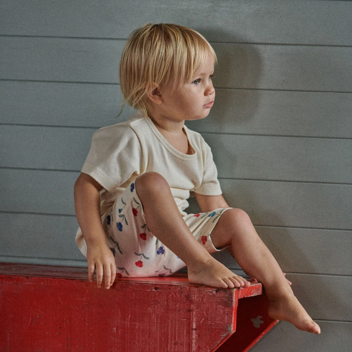 Nature Baby Selby Shorts - Delphine Blooms Print