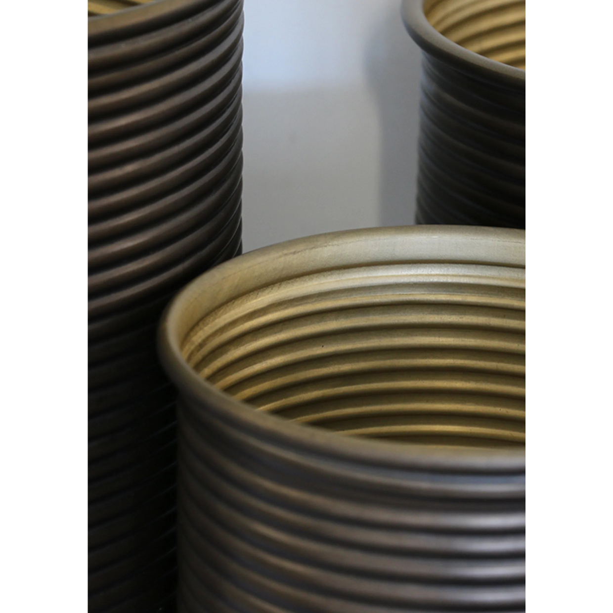 CC Interiors Calypso Planters - Bronze