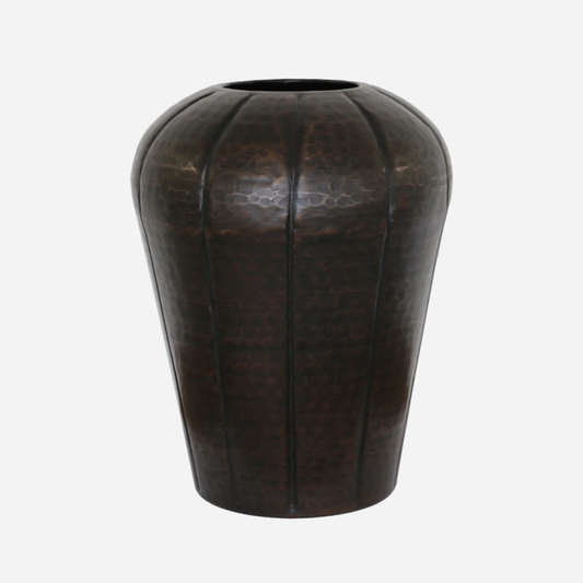 CC Interiors Ludlow Urn Vase - Copper Black Antique Finish