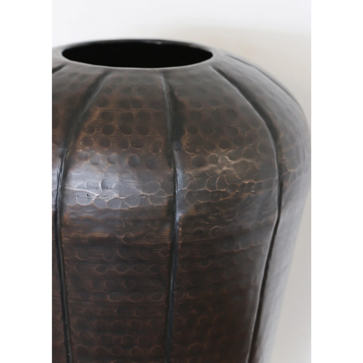 CC Interiors Ludlow Urn Vase - Copper Black Antique Finish