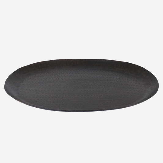 CC Interiors Marrakesh Oval Bronze Tray
