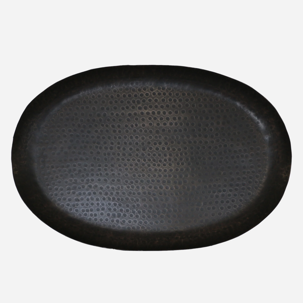 CC Interiors Marrakesh Oval Bronze Tray