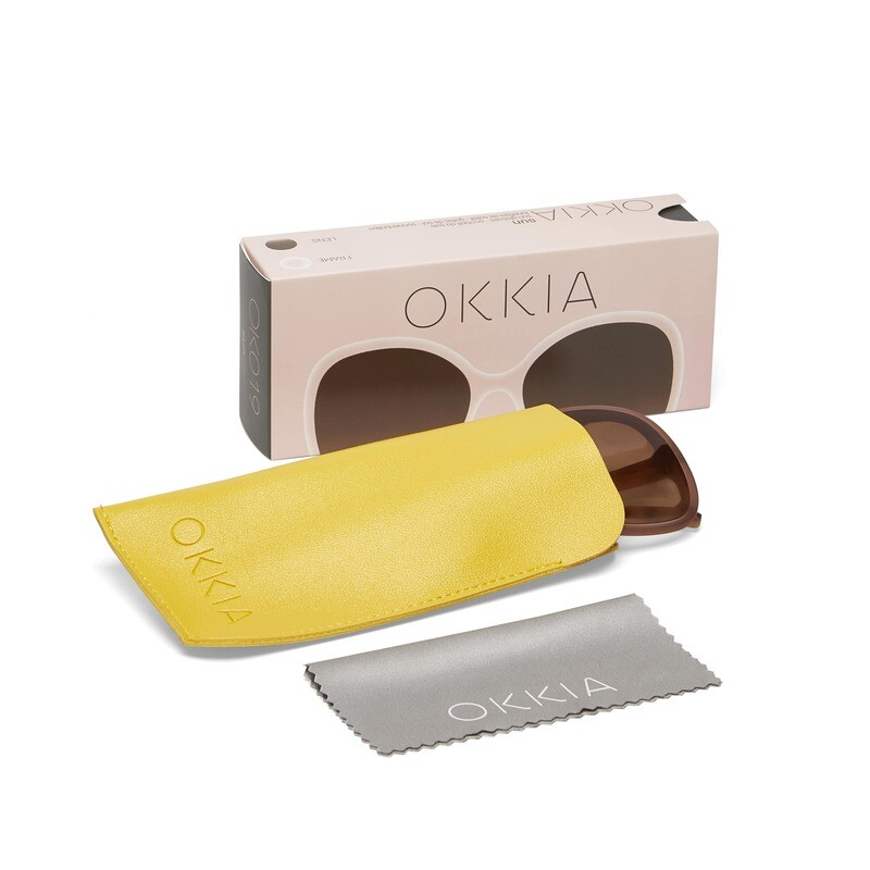 Okkia OK019 Anna Sunglasses - Pink Havana