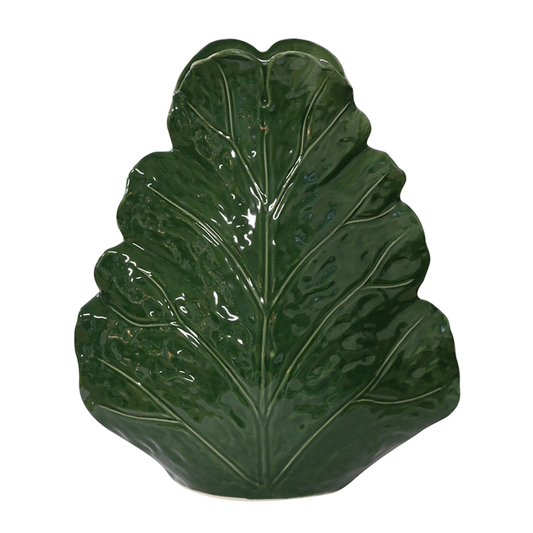 CC Interiors Large Sculpted Leaf Vase