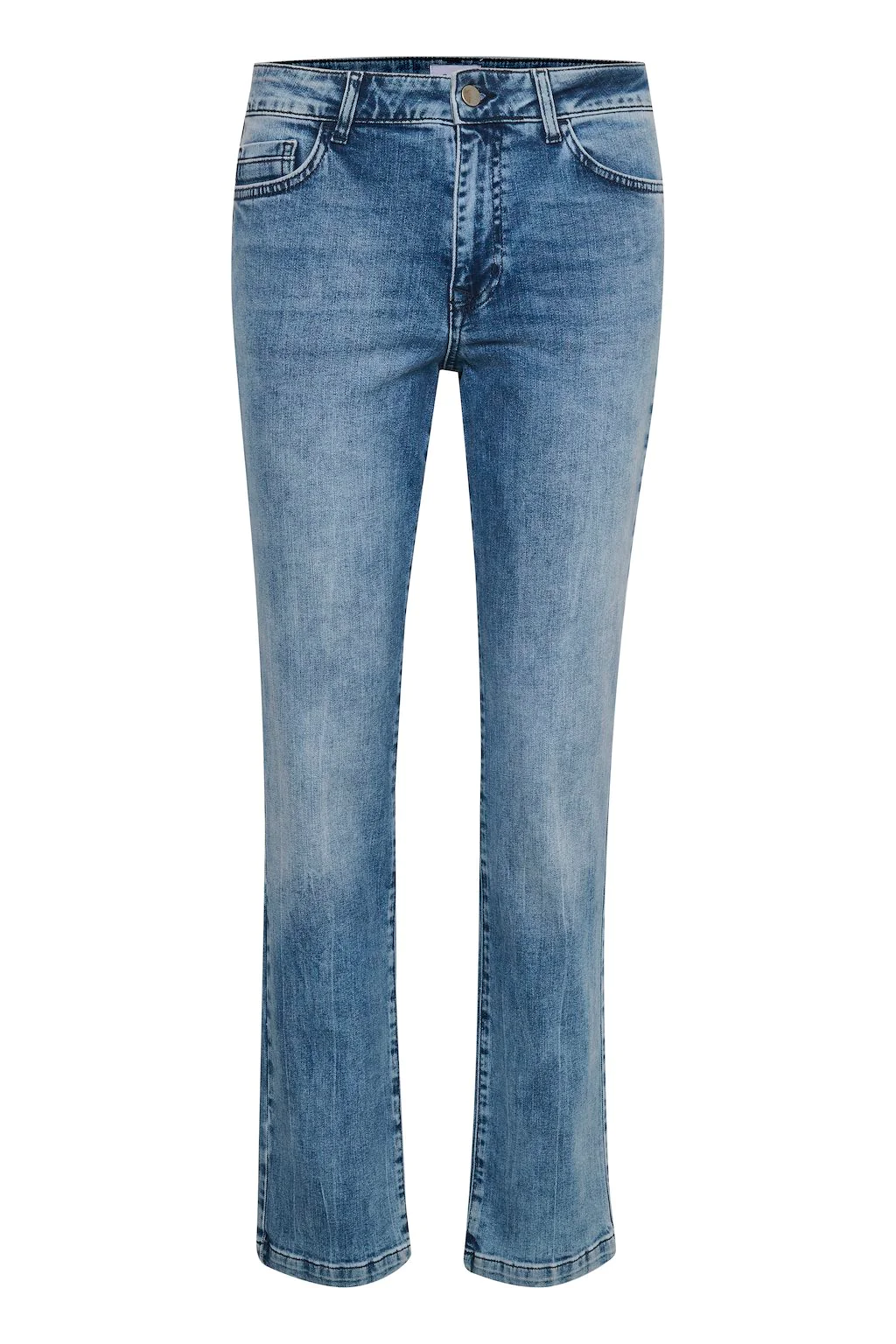 Saint Tropez Molly Regular Jeans - Light Blue Denim