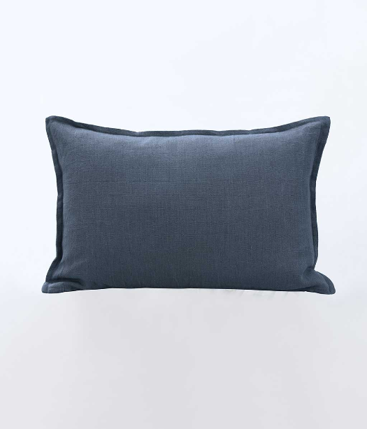 MM Linen Cushion - Indigo