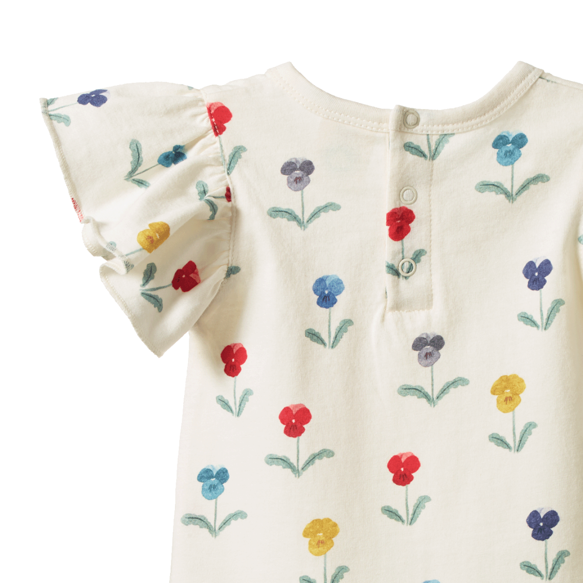Nature Baby Tilly Suit - Delphine Blooms Print