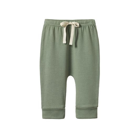 Nature Baby Drawstring Pants - Nettle