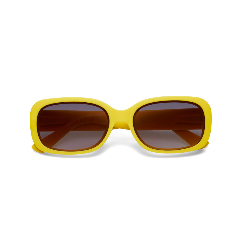 Okkia OK028 Chiara Sunglasses - Vibrant Yellow/Black Gradient