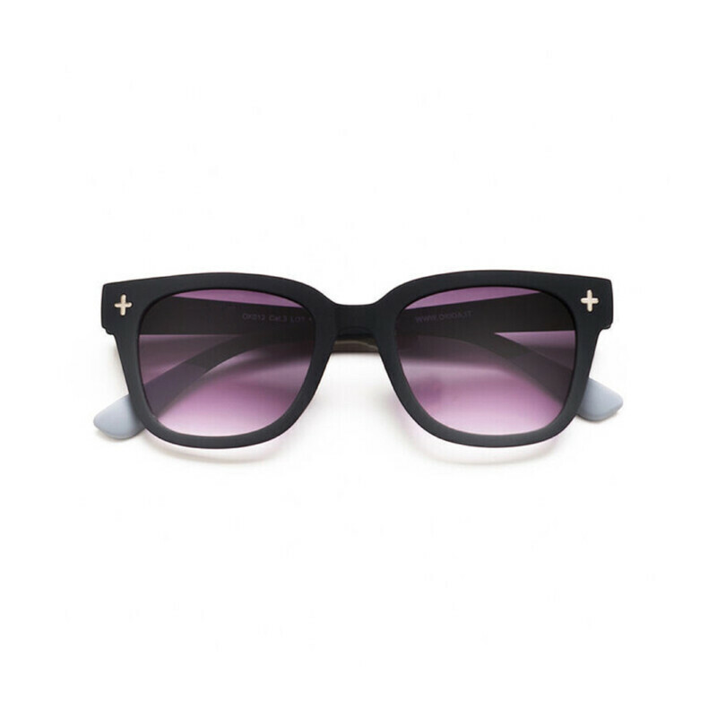 Okkia OK012 Giovanni Sunglasses - Black/Grey