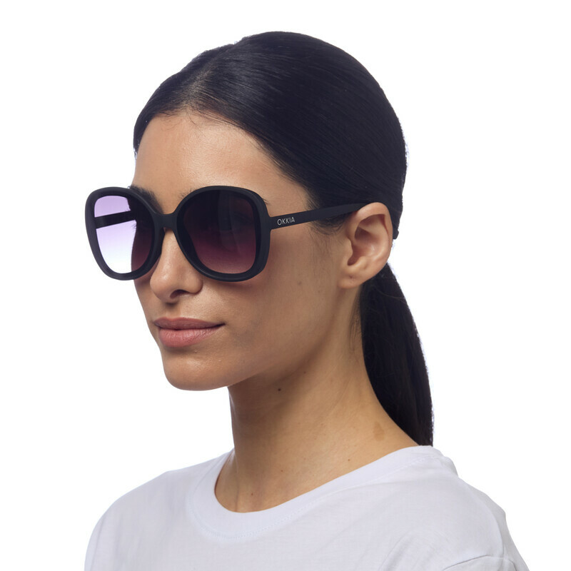 Okkia OK019 Anna Sunglasses - Black