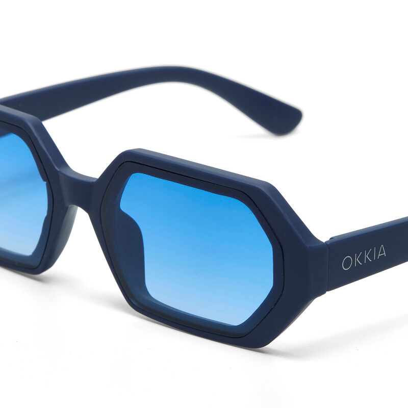 Okkia OK022 Andrea Sunglasses - Midnight Blue