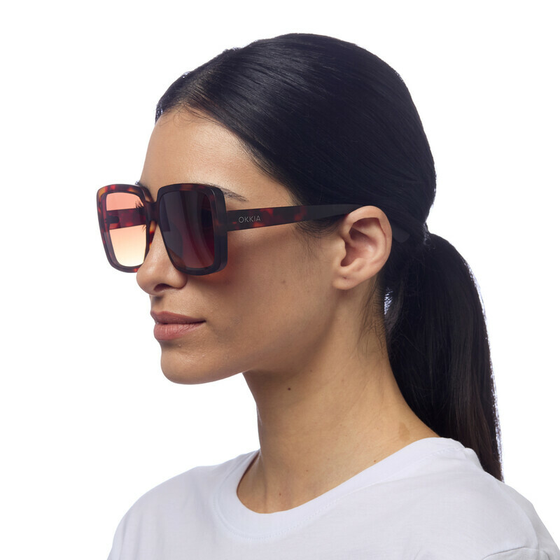 Okkia OK027 Alessia Sunglasses - Classic Havana