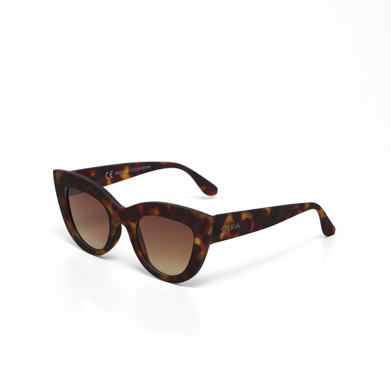 Okkia OK013 Claudia Sunglasses - Classic Havana